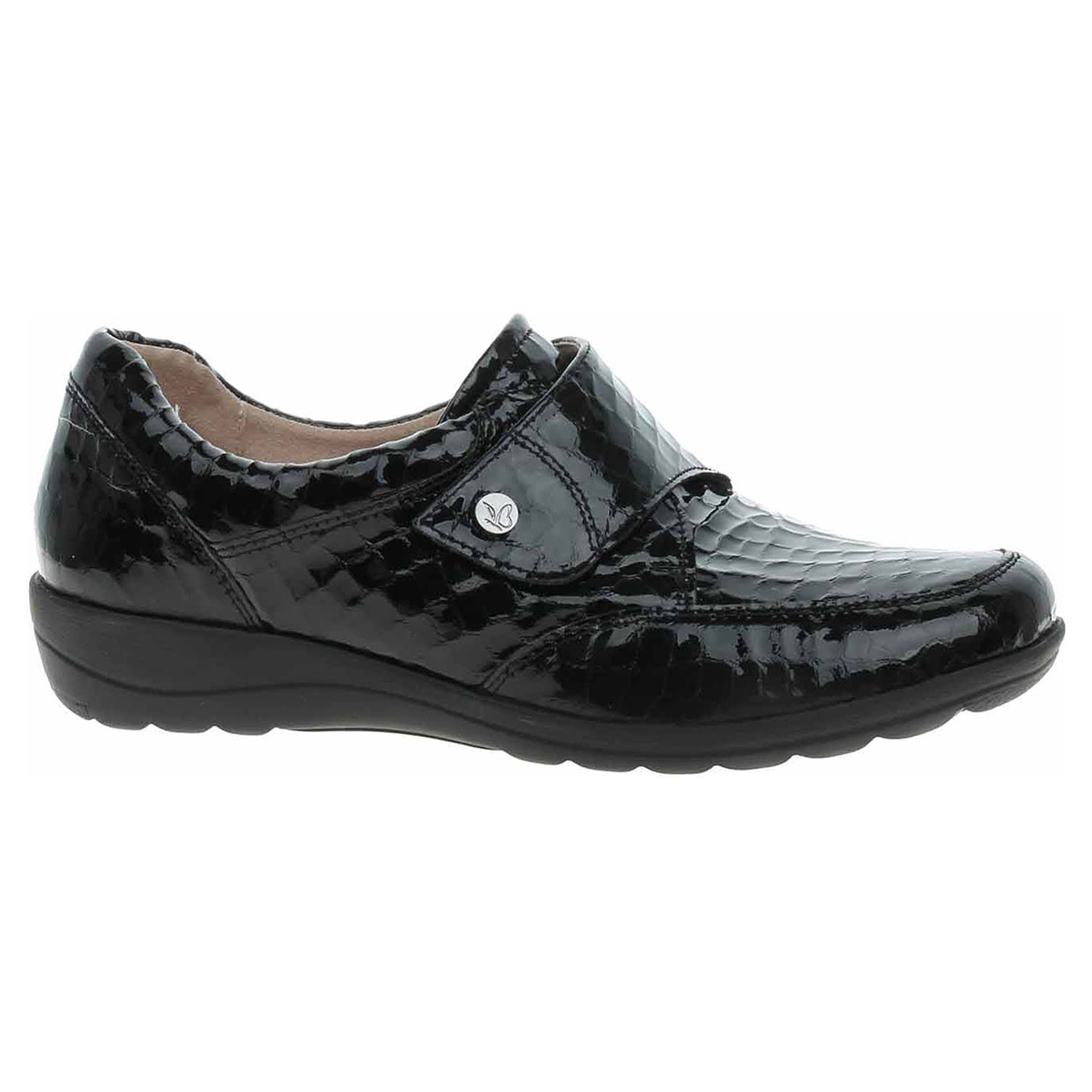 Ecco Dámské mokasiny Caprice 9-24656-43 black croco 23001114