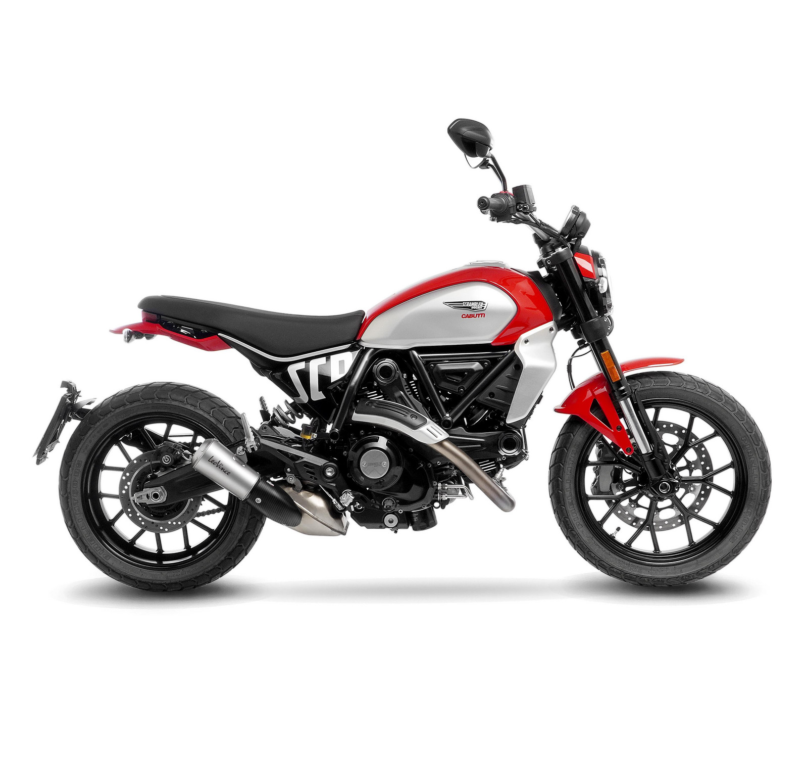 LeoVince LV-10 Slip-on DUCATI SCRAMBLER 800 ICON/FULL THROTTLE/NIGHT SHIFT (23-24)