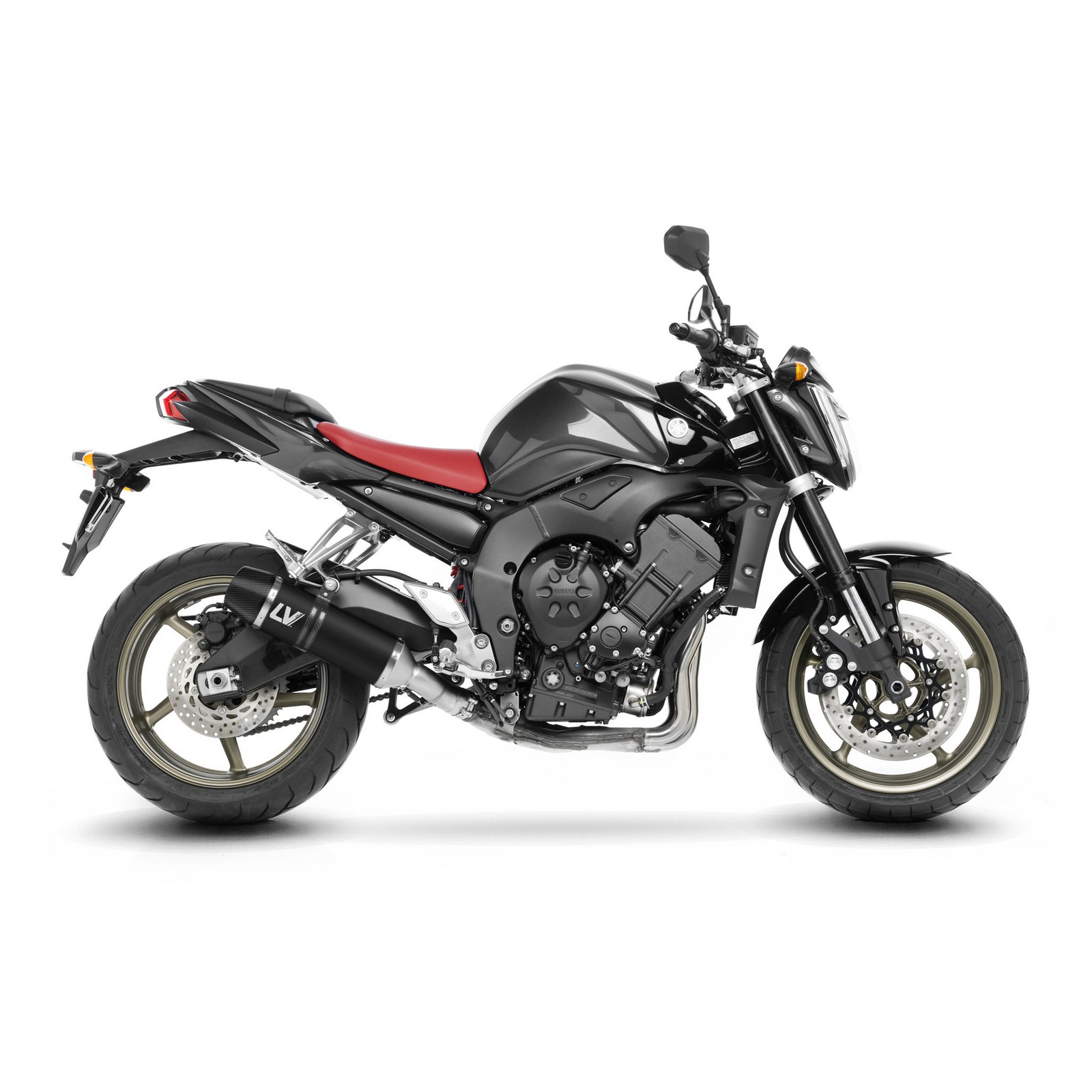 LeoVince LV One Evo Black Slip-on YAMAHA FZ1, FAZER/GT (06-15)