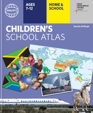 Philip's RGS Children's  School Atlas - David Wright, Philip's Maps, Jill Wright