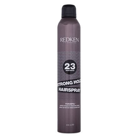 Redken Forceful 23 dámský lak na vlasy extra silná fixace 400 ml pro ženy poškozený flakon