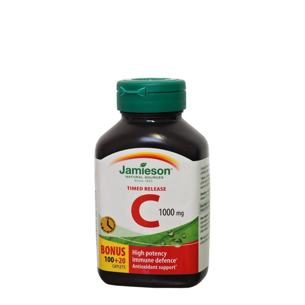 JAMIESON Vitamín C 1000 mg 100+ 20 tablet, poškozený obal