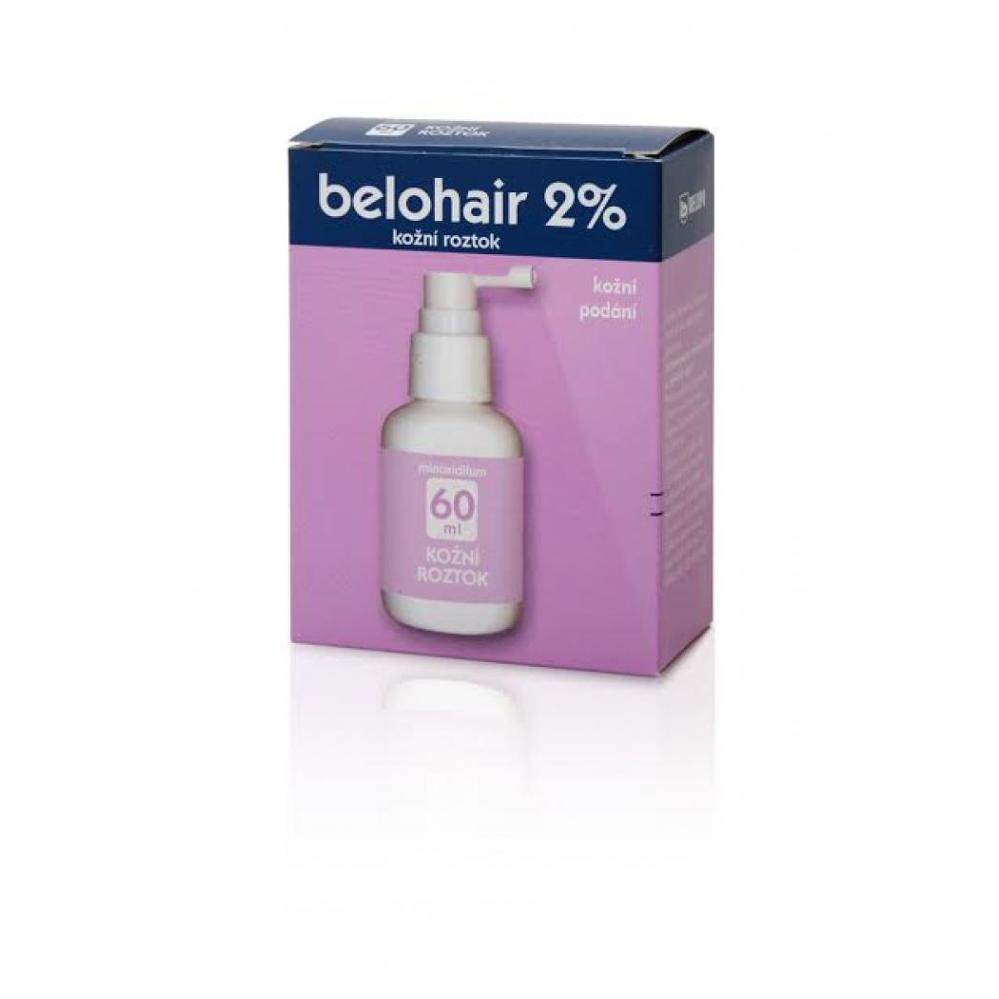 BELOHAIR 2% roztok k zevnímu užití 60 ml, poškozený obal