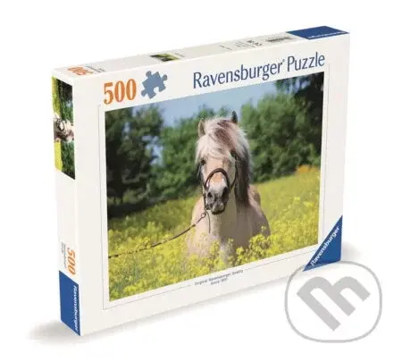 Puzzle Plavý kůň 500 dílků