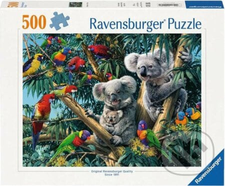 Puzzle Koaly na stromě 500 dílků