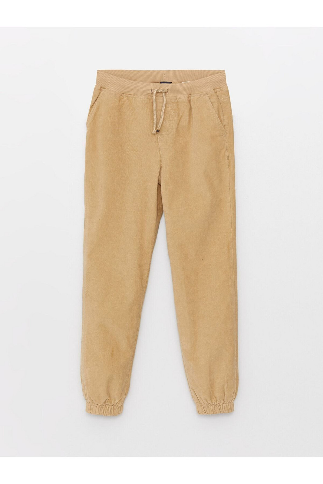 LC Waikiki Basic Velvet Boys' Jogger Pants with Elastic Waist