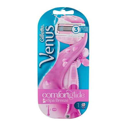 Gillette Venus ComfortGlide Breeze dámský holicí strojek s gelovými polštářky s vůní frézie pro ženy