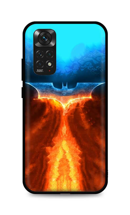 Kryt TopQ Xiaomi Redmi Note 11 silikon Fiery Batman 67384