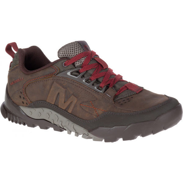 Merrell ANNEX TRAK LOW Pánské outdoorové boty, hnědá, velikost 43.5