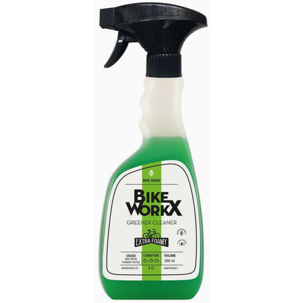 Bikeworkx GREENER CLEANER 500 ml Univerzální čistidlo, zelená, velikost