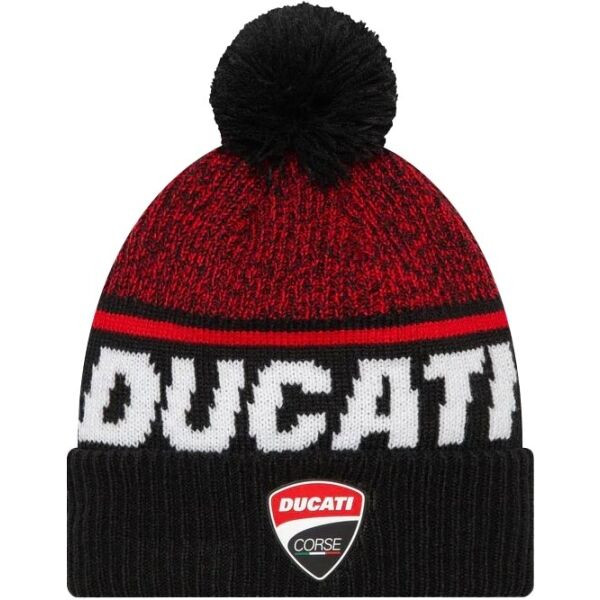 New Era DUCATI MOTOR SPORT BEANIE Zimní čepice, černá, velikost