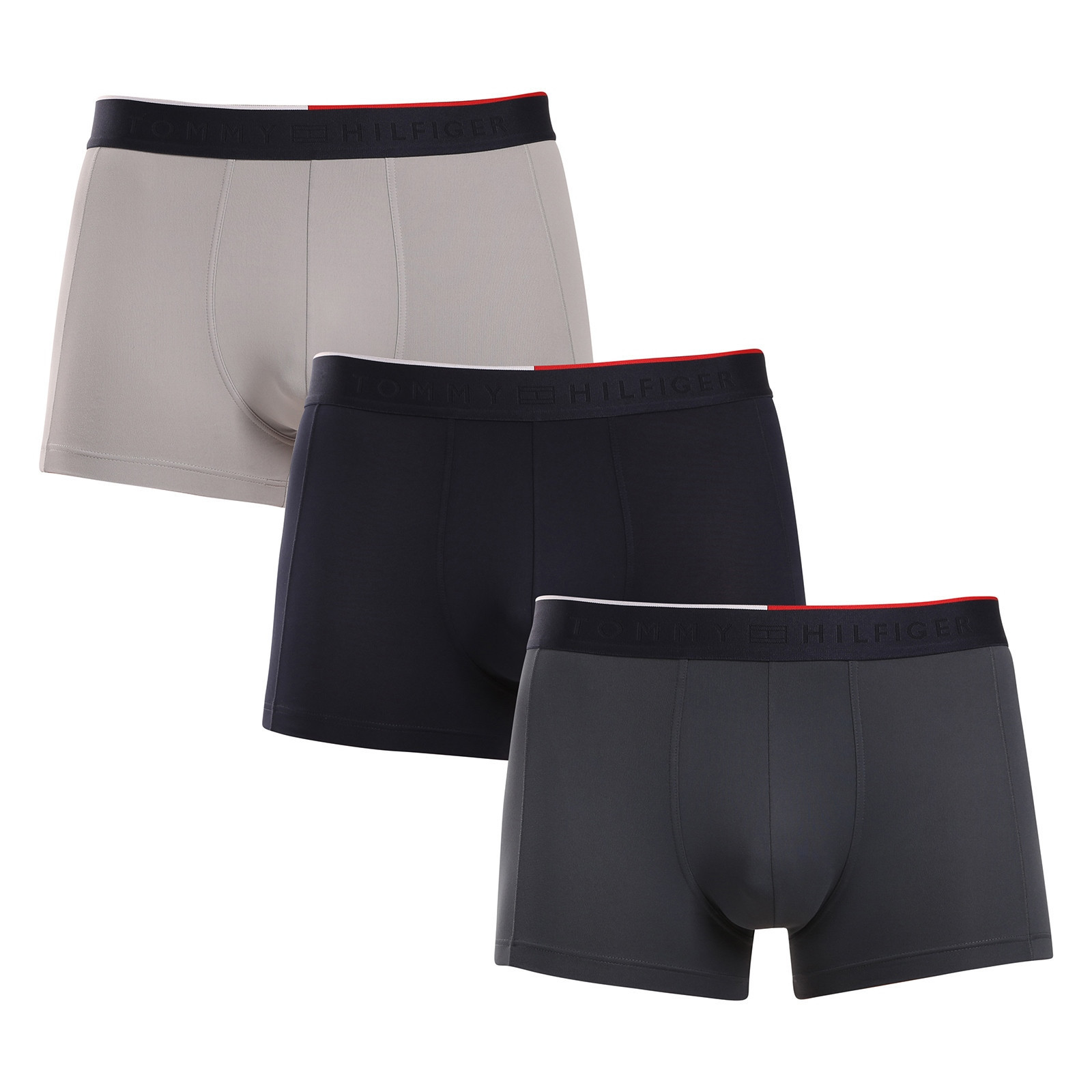 3PACK pánské boxerky Tommy Hilfiger vícebarevné (UM0UM03388 0T1) M, trenky / trenýrky