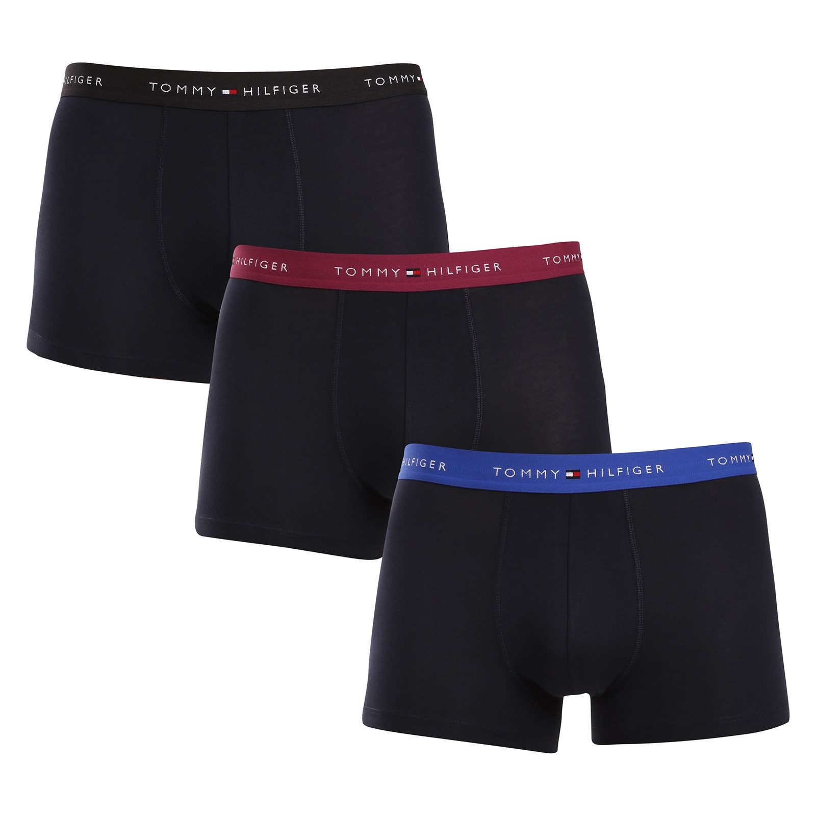 3PACK pánské boxerky Tommy Hilfiger tmavě modré (UM0UM02763 0T7) M, trenky / trenýrky