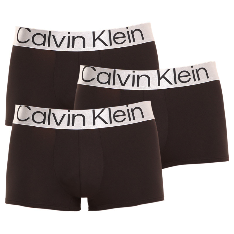 3PACK pánské boxerky Calvin Klein černé (NB3074A-7V1) L, trenky / trenýrky