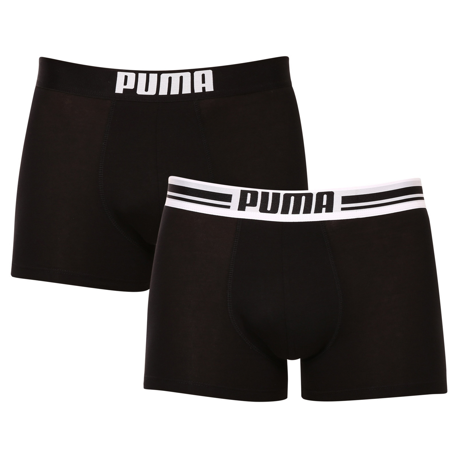 2PACK pánské boxerky Puma černé (651003001 200) XL, trenky / trenýrky