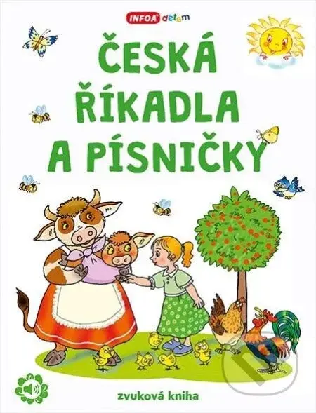 Česká říkadla a písničky - zvuková kniha - INFOA