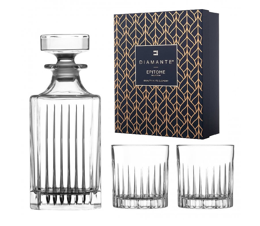 Diamante whisky set Broadway 1+2