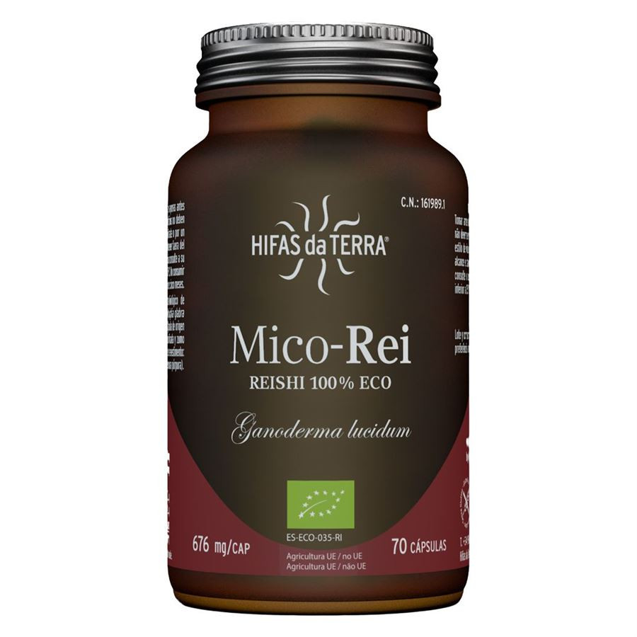 Hifas da Terra Mico-Rei, reishi, BIO, 70 kapslí