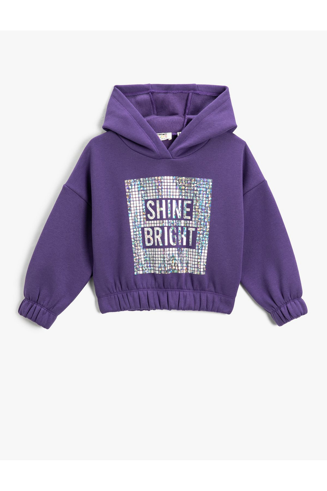 Koton Hooded Sweatshirt Bright Printed