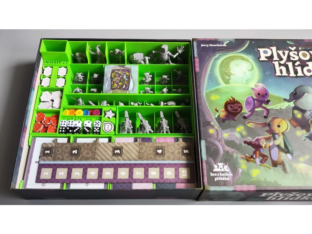 inserty.cz Insert: Plyšová hlídka + Bráškovy patálie (černý, 0056)