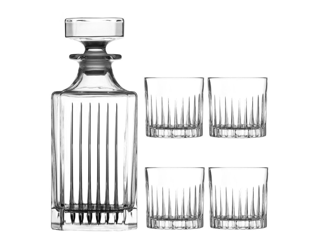 Diamante whisky set Broadway 1+4