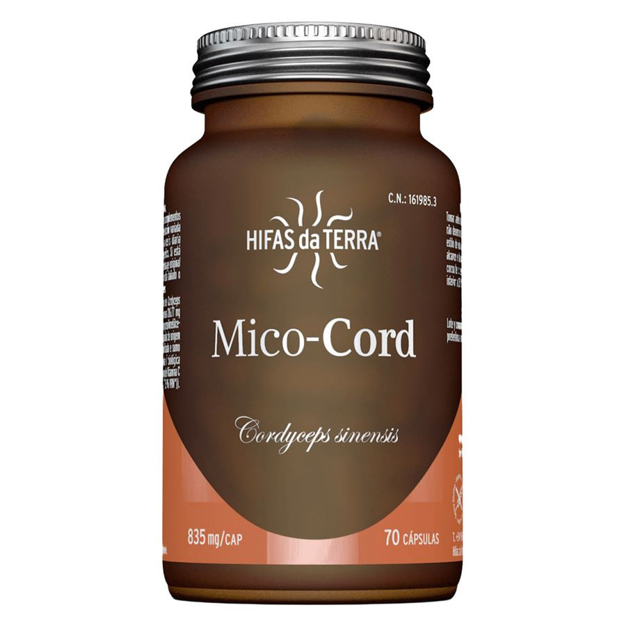 Hifas da Terra Mico-Cord, cordyceps, 70 kapslí