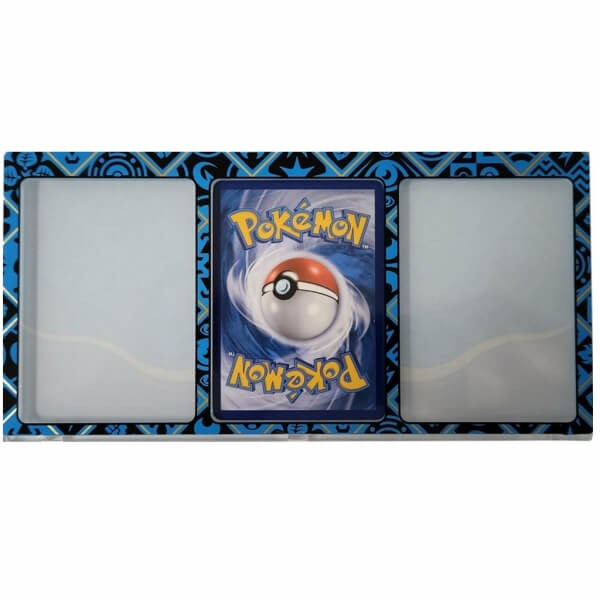 Stojánek na tři Pokémon karty z Quaquaval Premium Collection