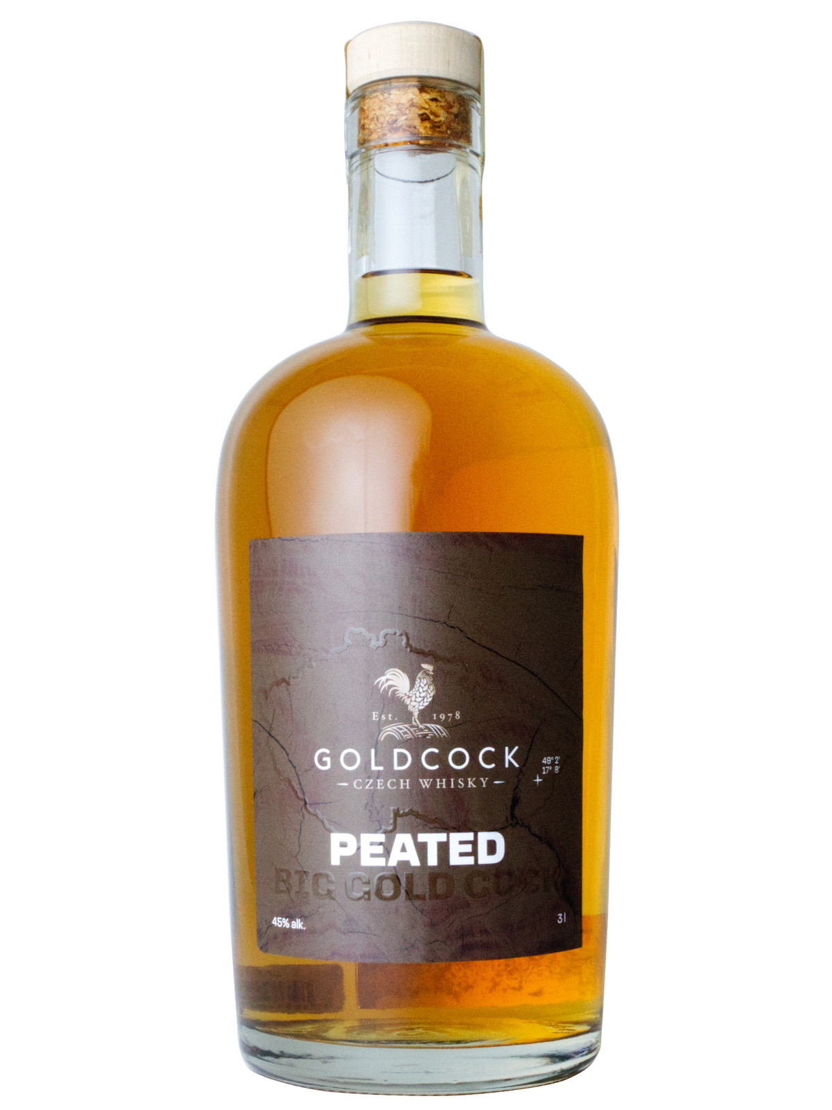 GOLDCOCK Whisky GOLDCOCK Peated 45% 3l