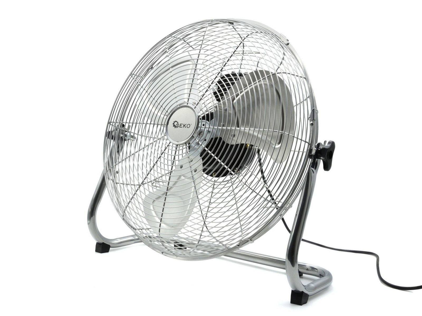 Podlahový ventilátor z nerezové oceli 45 cm GEKO