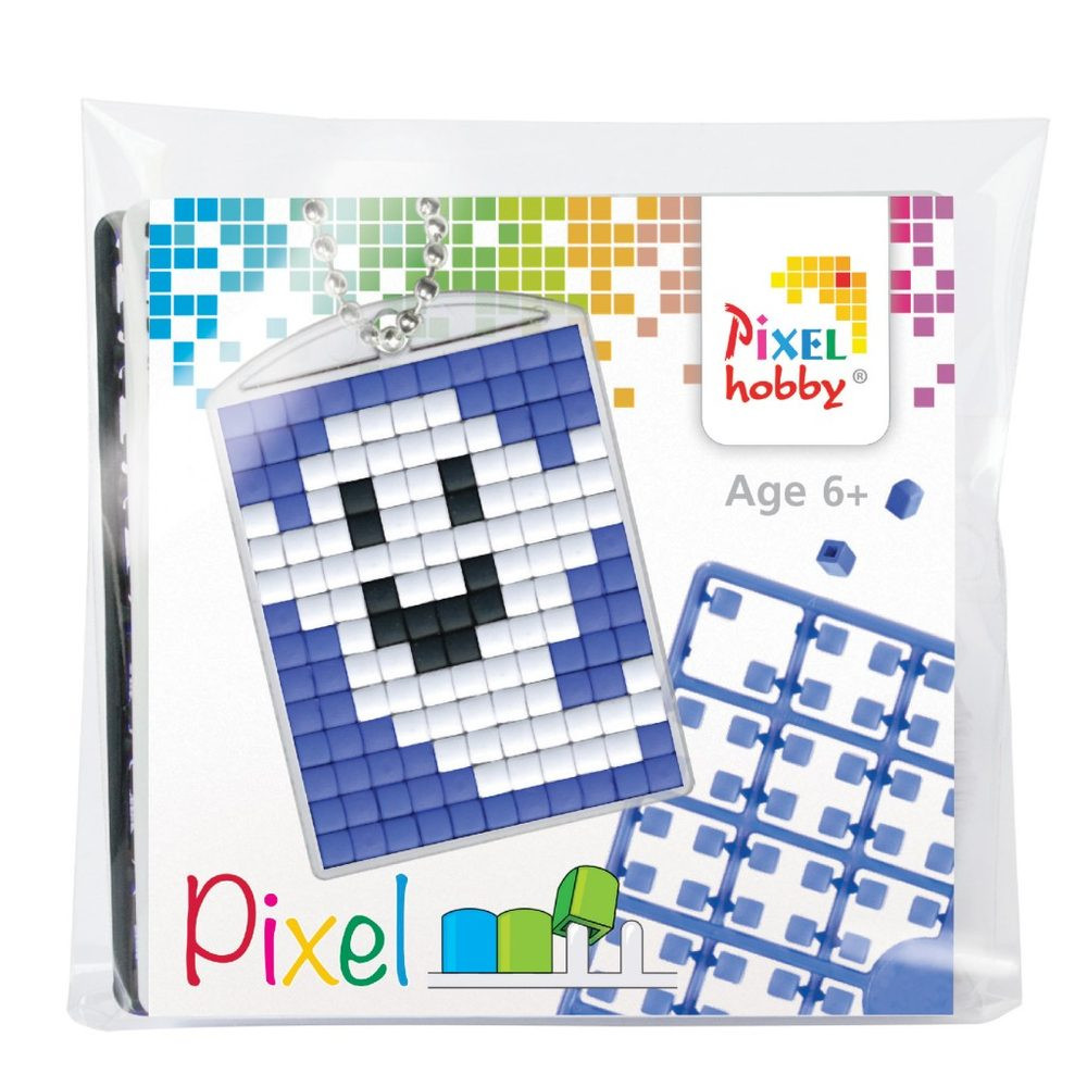 Pixelhobby Pixel klíčenka duch nebo netopýr - 1 ks