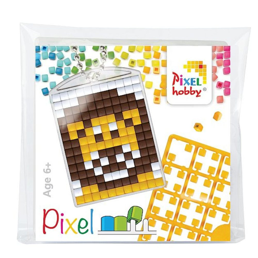 Pixelhobby Pixel klíčenka lev - 1 ks