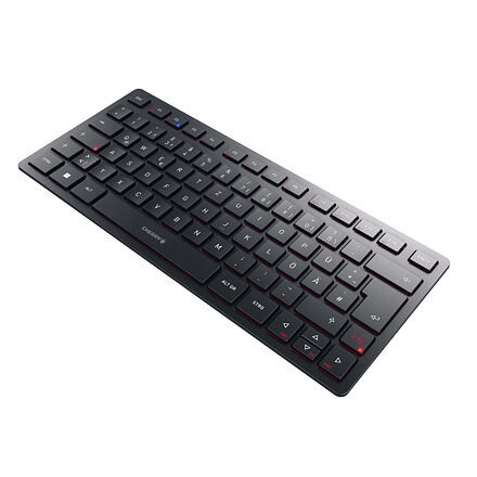 CHERRY KW 9200 MINI klávesnice Univerzální USB + RF Wireless + Bluetooth QWERTZ Německý Černá JK-9250DE-2