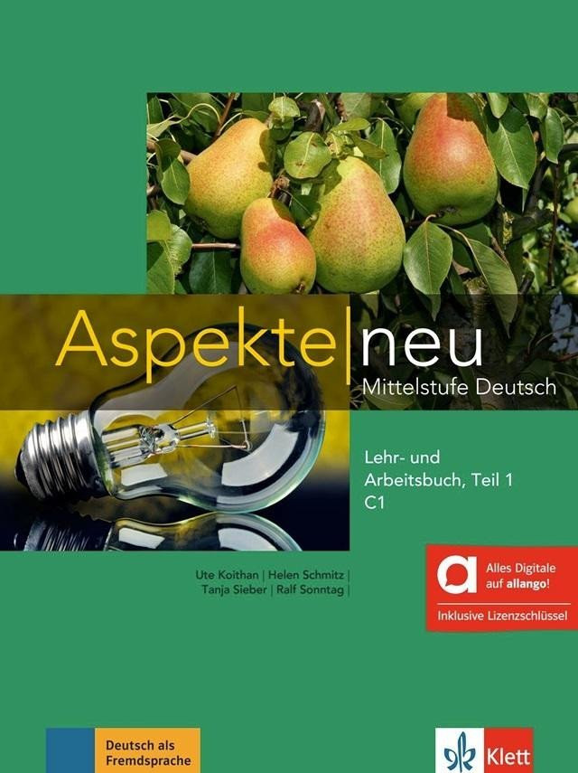 Aspekte neu C1 – Hybride Ausgabe – Lehr./Arbeitsbuch Teil 1 + MP3 allango.net + Lizenz (24 Monate)