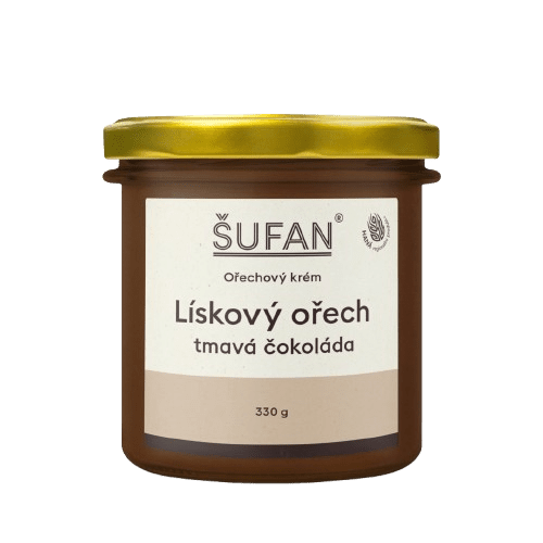 ŠUFAN Lískový ořech s tmavou čokoládou 330 g