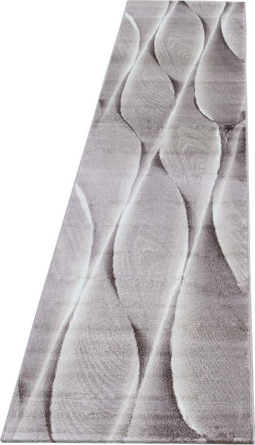 Hnědý běhoun 80x300 cm Parma – Ayyildiz Carpets