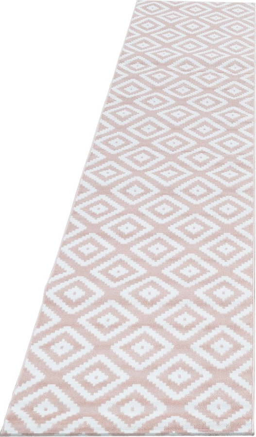 Světle růžový běhoun 80x300 cm Plus – Ayyildiz Carpets