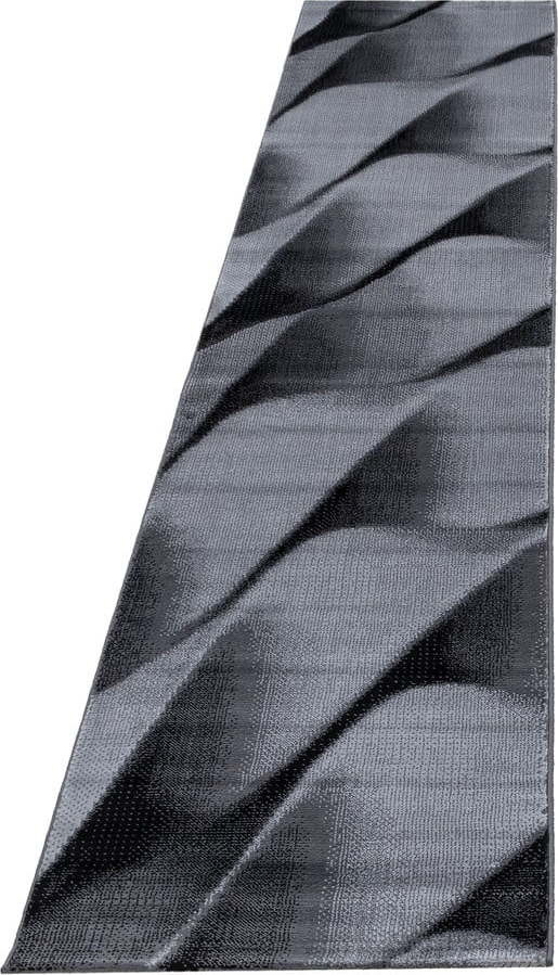 Tmavě šedý běhoun 80x300 cm Parma – Ayyildiz Carpets