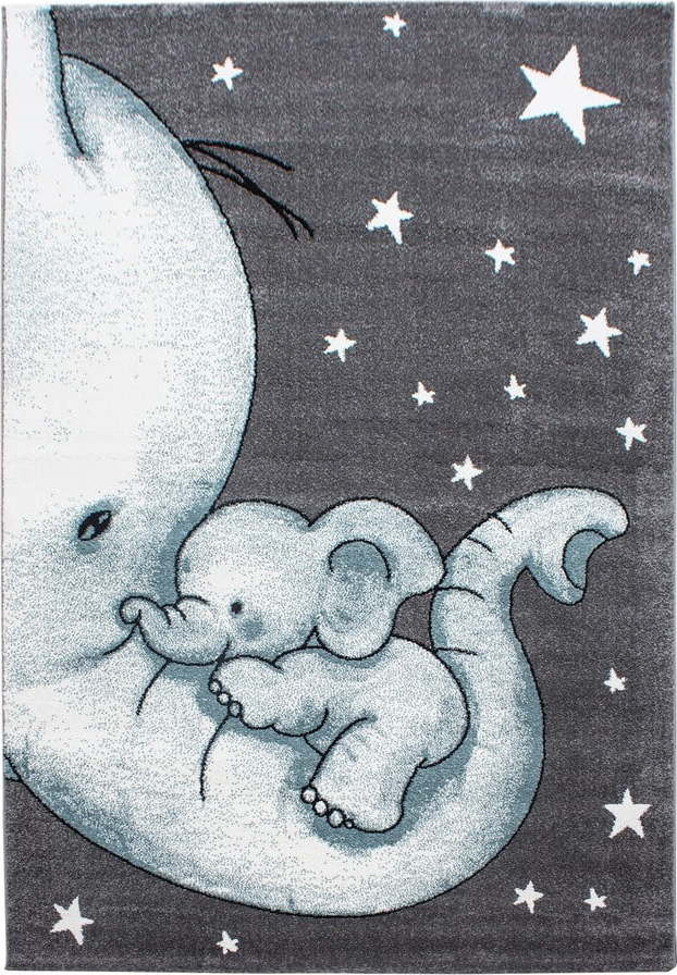 Modro-šedý dětský koberec 140x200 cm Kids – Ayyildiz Carpets