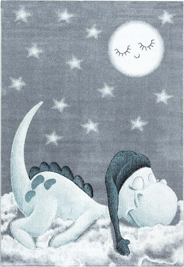 Modro-šedý dětský koberec 120x170 cm Bambi – Ayyildiz Carpets