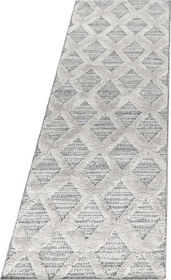 Světle šedý běhoun 80x250 cm Pisa – Ayyildiz Carpets