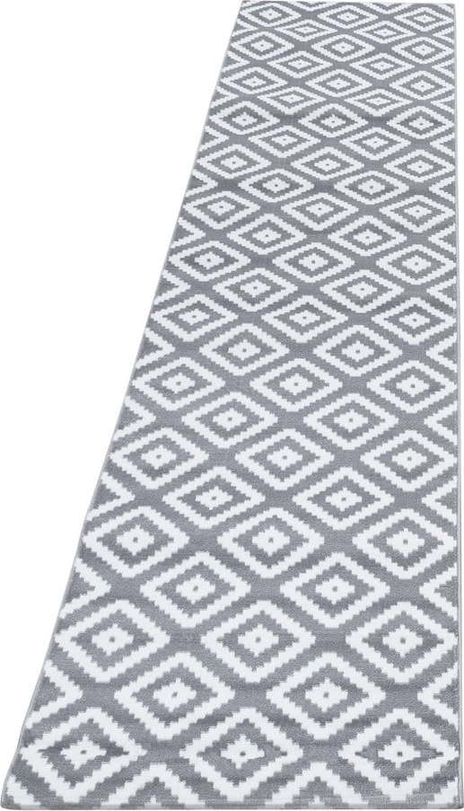 Světle šedý běhoun 80x300 cm Plus – Ayyildiz Carpets