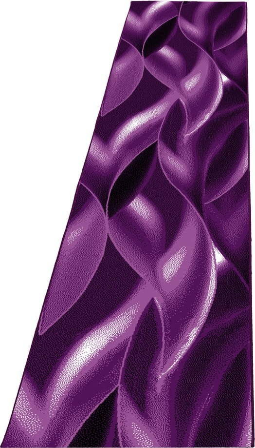 Fialový běhoun 80x300 cm Plus – Ayyildiz Carpets