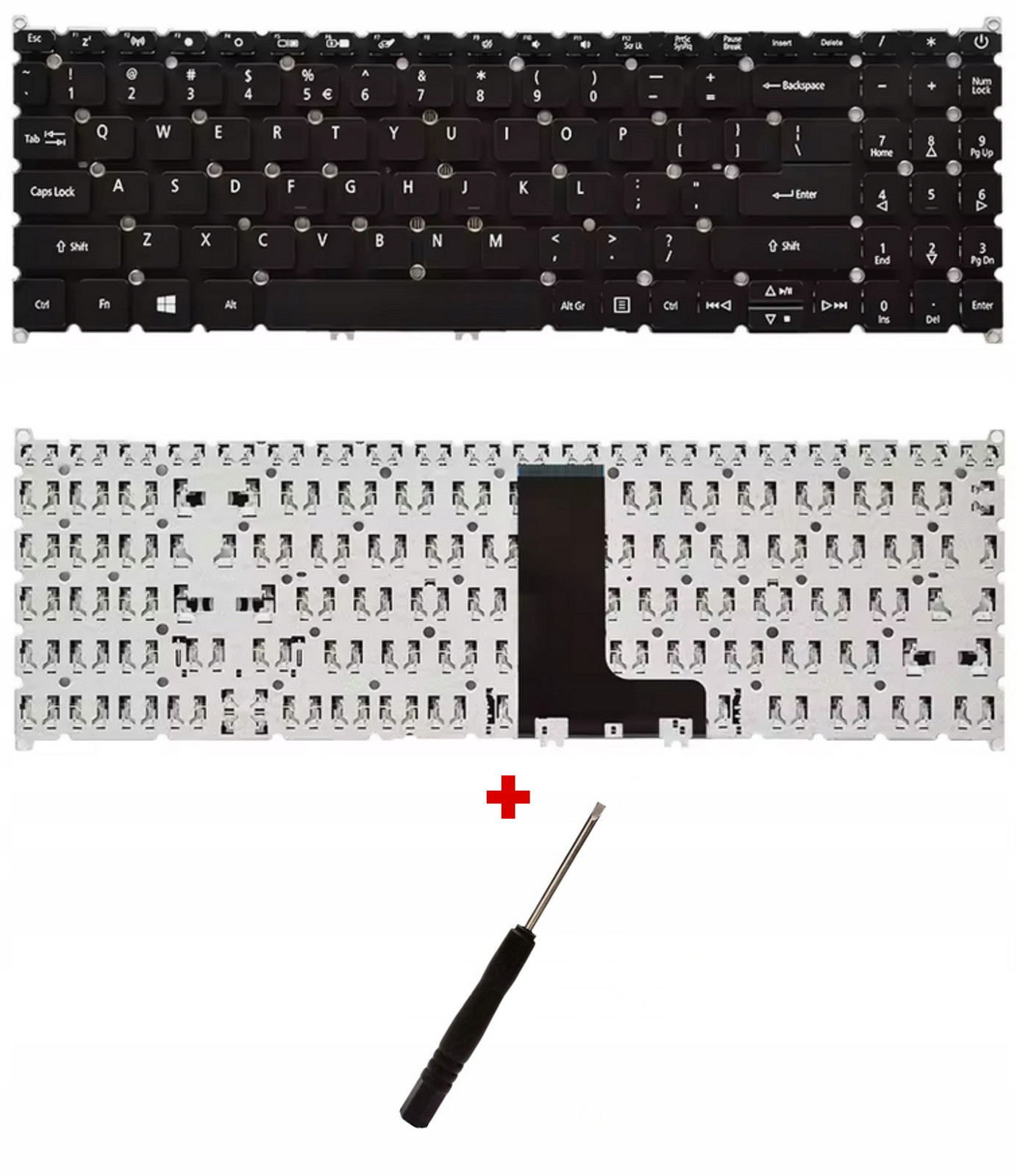 Qwerty klávesnice pro Acer Aspire A115-31 A315-42G A315-54K A315-55G A315-56