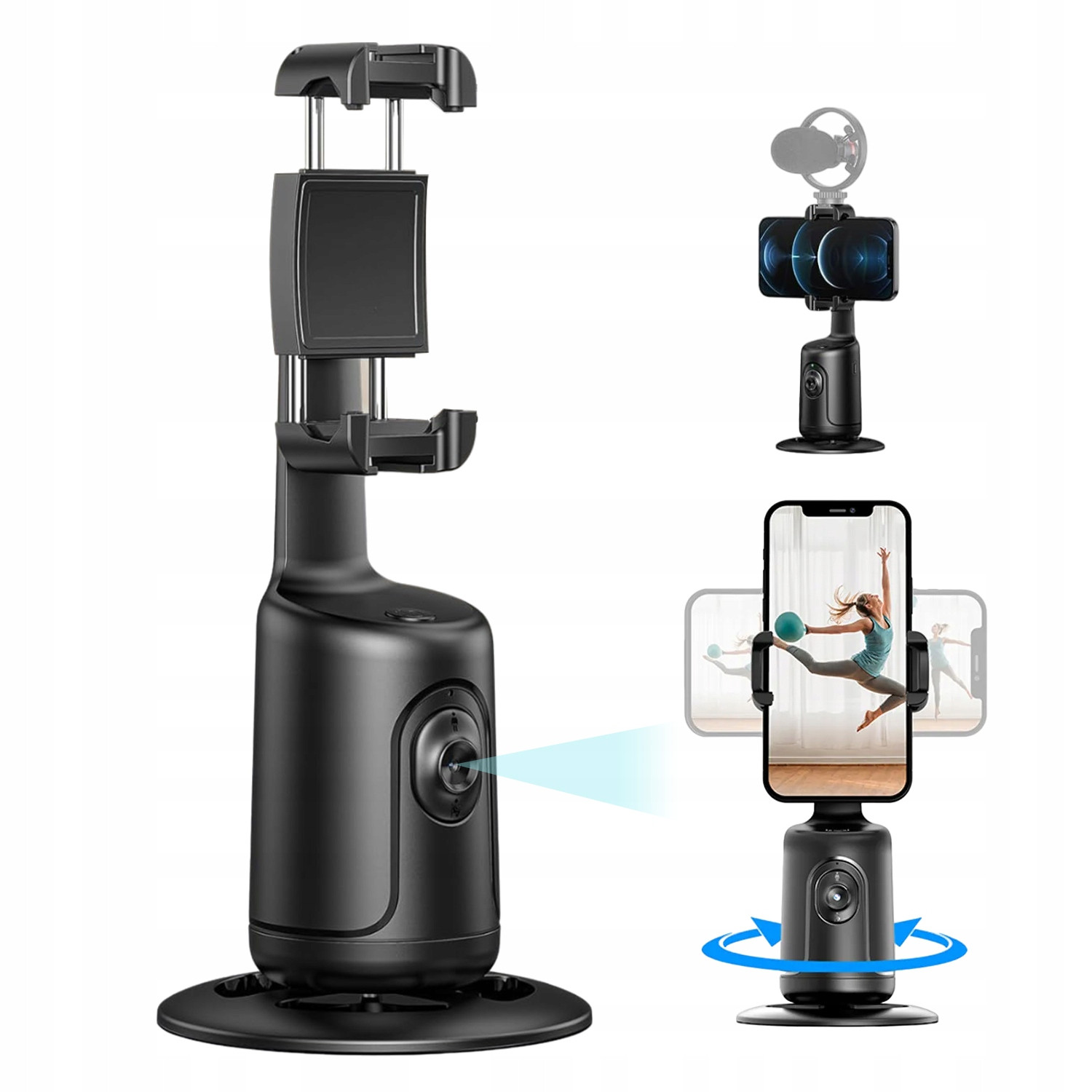P01 Pro Smart Stabilizátor Gimbal Pro Telefon Smartphone 360° Přenosný
