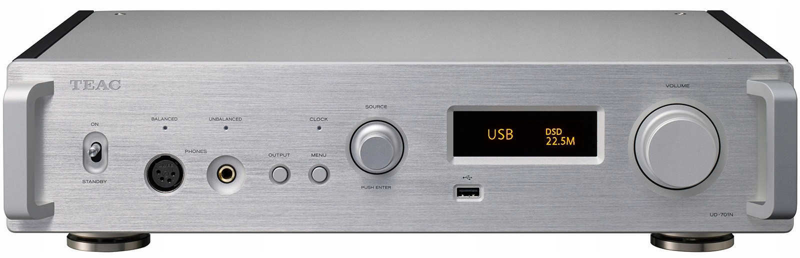 Teac UD-701N Silver Stříbrný Špičkový Streamer Dac Usb Třídy Hi-end