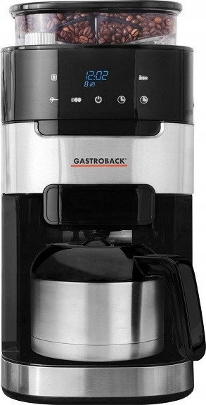 Překapávač Gastroback 42711 S Grind & Brew Pro termo 0,6 l černý