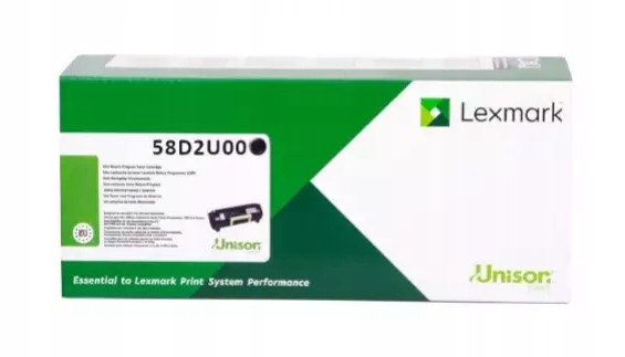 Toner Lexmark 58D2U00 černý (black)