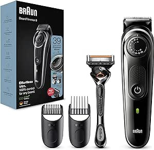 Braun Beard Trimmer 5 BT5342 Zastřihovač vousů 39 Nastavení, Čepele ProGlide