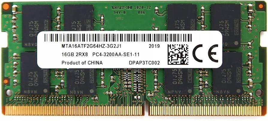 Paměť Ram 16GB DDR4 Micron 2666 MHz 1.20V PC4-3200AA