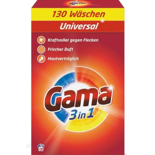 Gama Universal Prací prášek 130 praní De